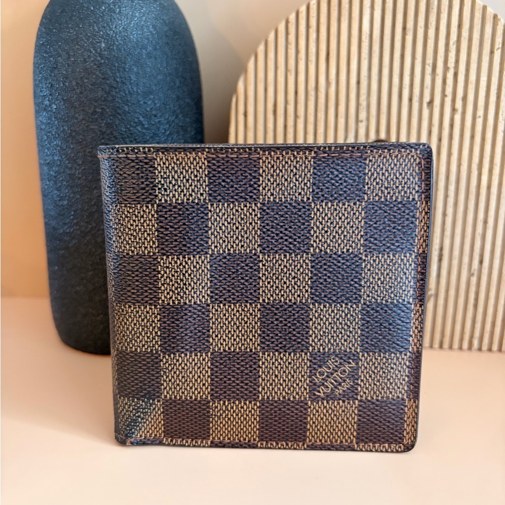 Louis Vuitton Damier Ebene Mens Wallet